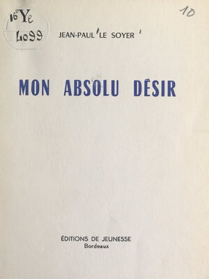 cover image of Mon absolu désir